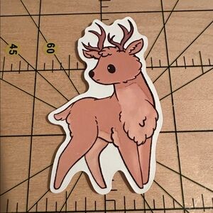 💜13/$13 +Bundle Sticker Sale | Deer Animal Waterproof Sticker